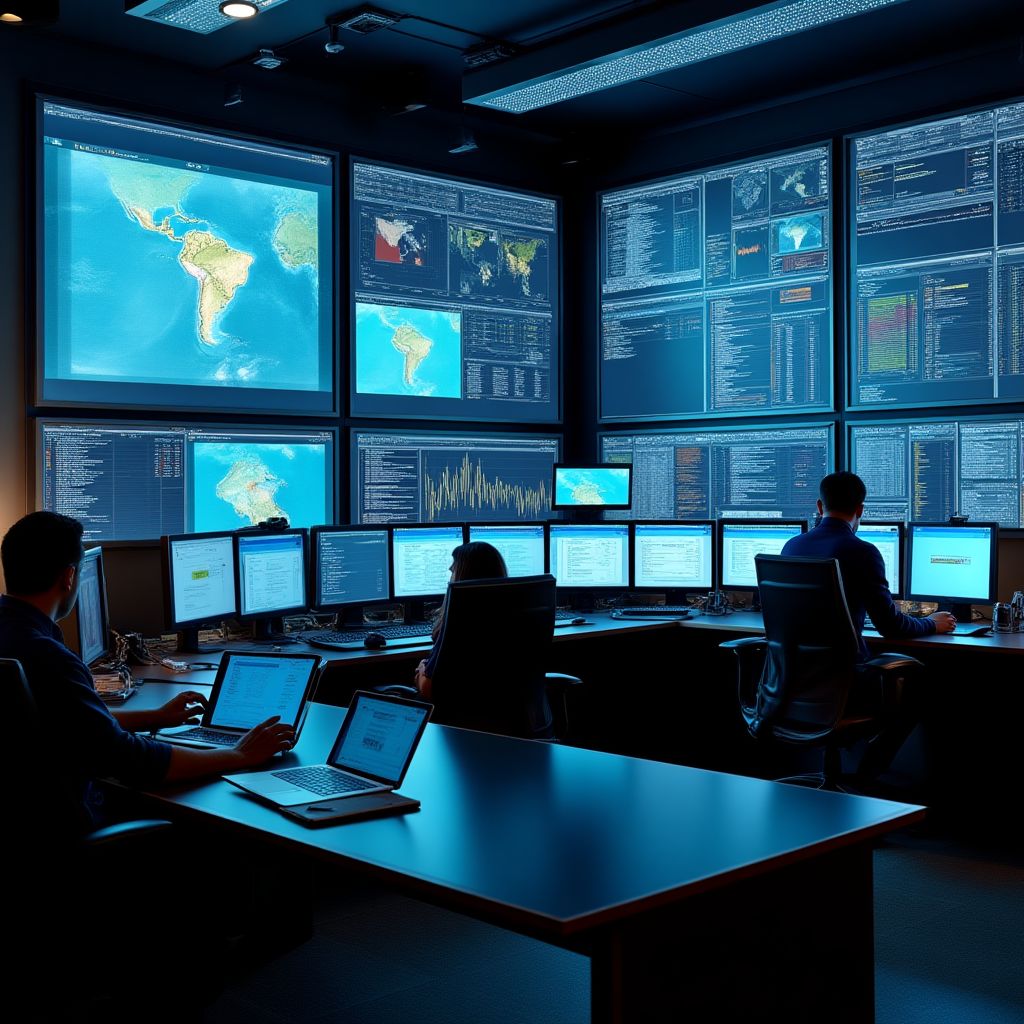 Centro de control operaciones